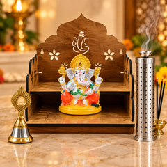Complete Home Mandir Starter Set – 4 Piece
