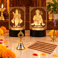 Ram–Hanuman Bhakti Set – 4 Piece