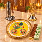 Daily Puja Essentials Set – 4 Piece