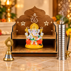 Complete Home Mandir Starter Set – 4 Piece