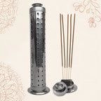 Stainless Steel Agarbatti Stand For Puja (1 Pc) Detail - Complete Daily Prayer Trio