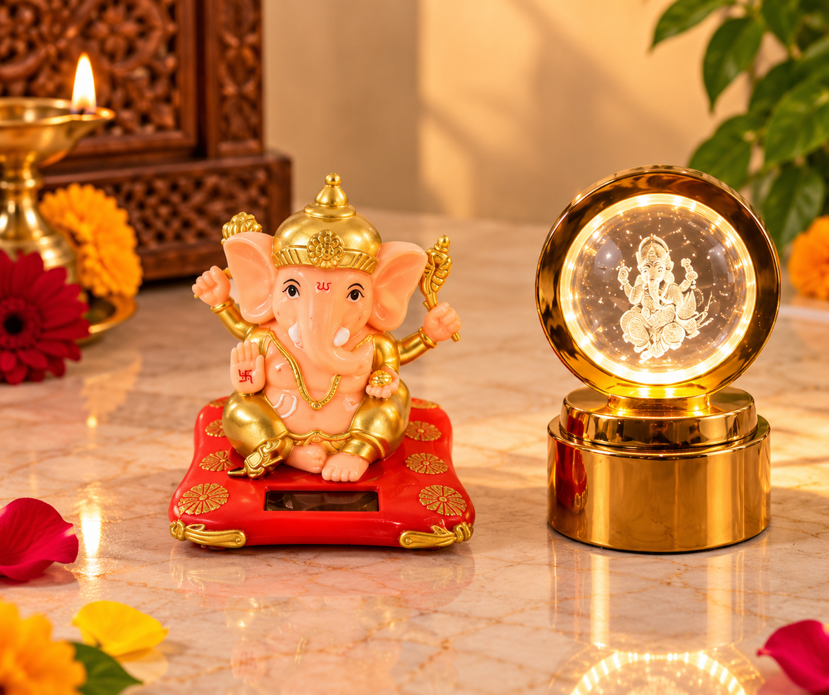 Ganesha Auspicious Glow Set
