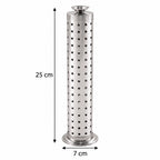 Stainless Steel Covered Agarbatti Incense Stick Holder Stand (1 Pc)