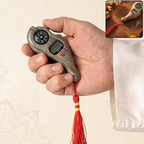 Wooden Digital Tasbih Counter Handheld Lcd Mantra Jaap Counter With Compass (1 Pc) Detail - Vedic Jaap & Meditation Duo