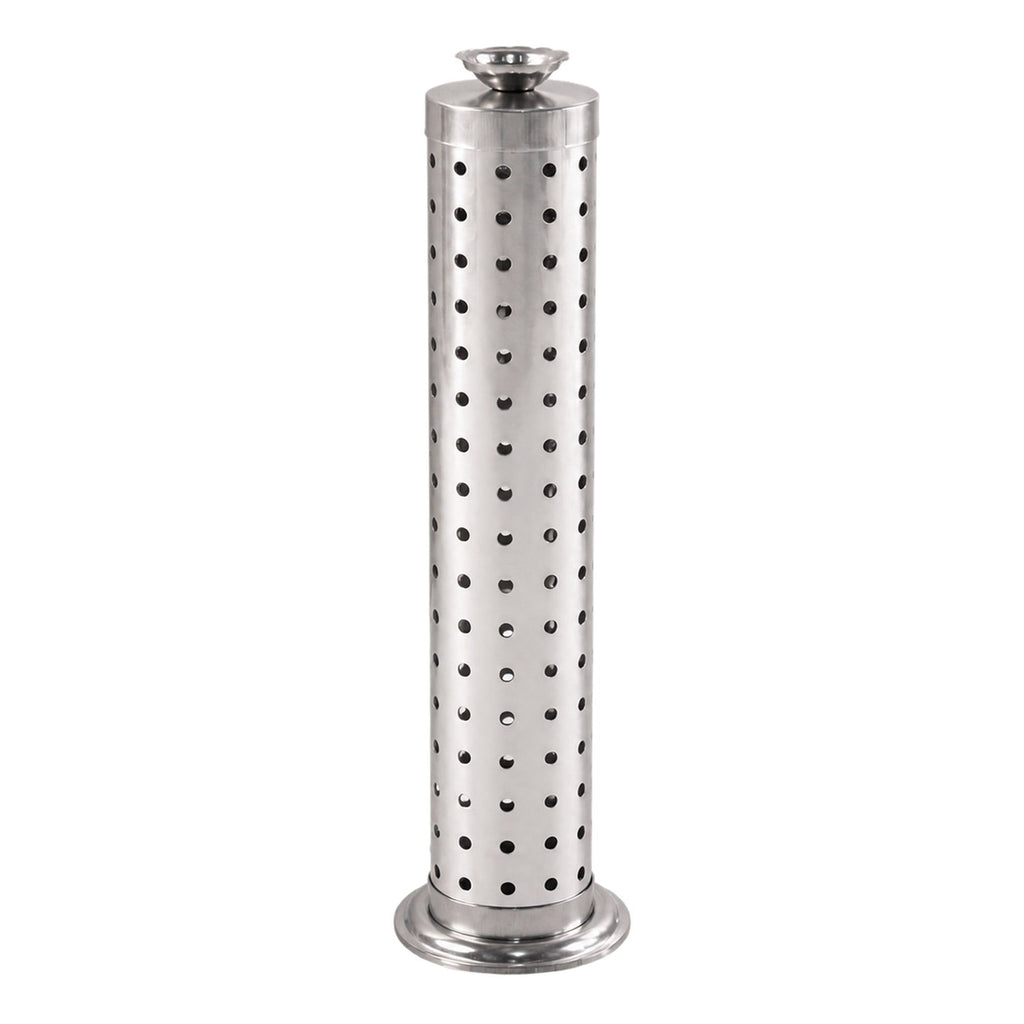 Stainless Steel Covered Agarbatti Incense Stick Holder Stand (1 Pc)