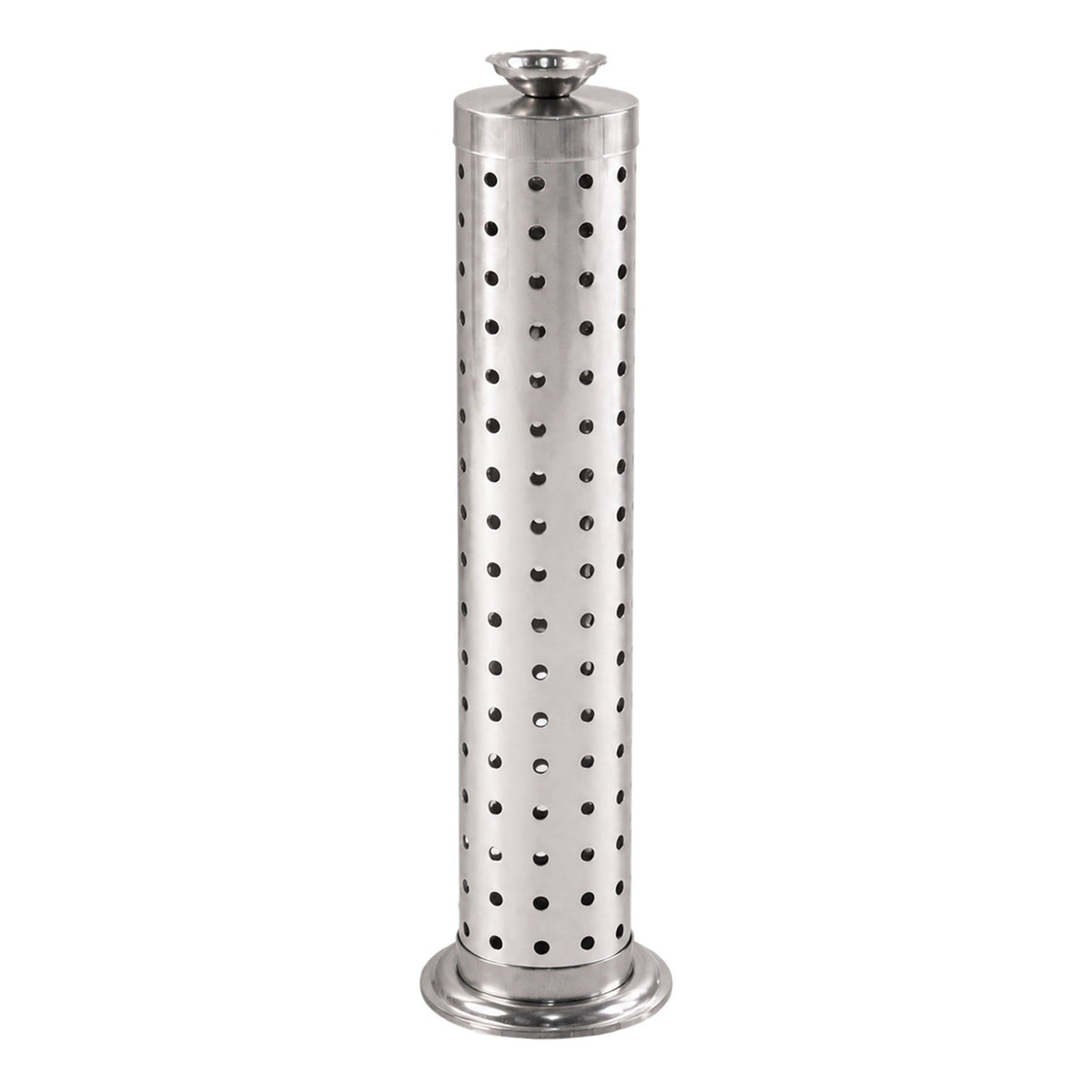 Stainless Steel Covered Agarbatti Incense Stick Holder Stand (1 Pc)