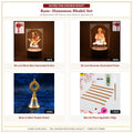 Ram–Hanuman Bhakti Set – 4 Piece Hero Collage