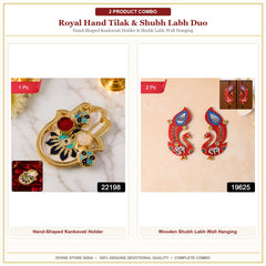 Royal Hand Tilak & Shubh Labh Duo Hero Collage