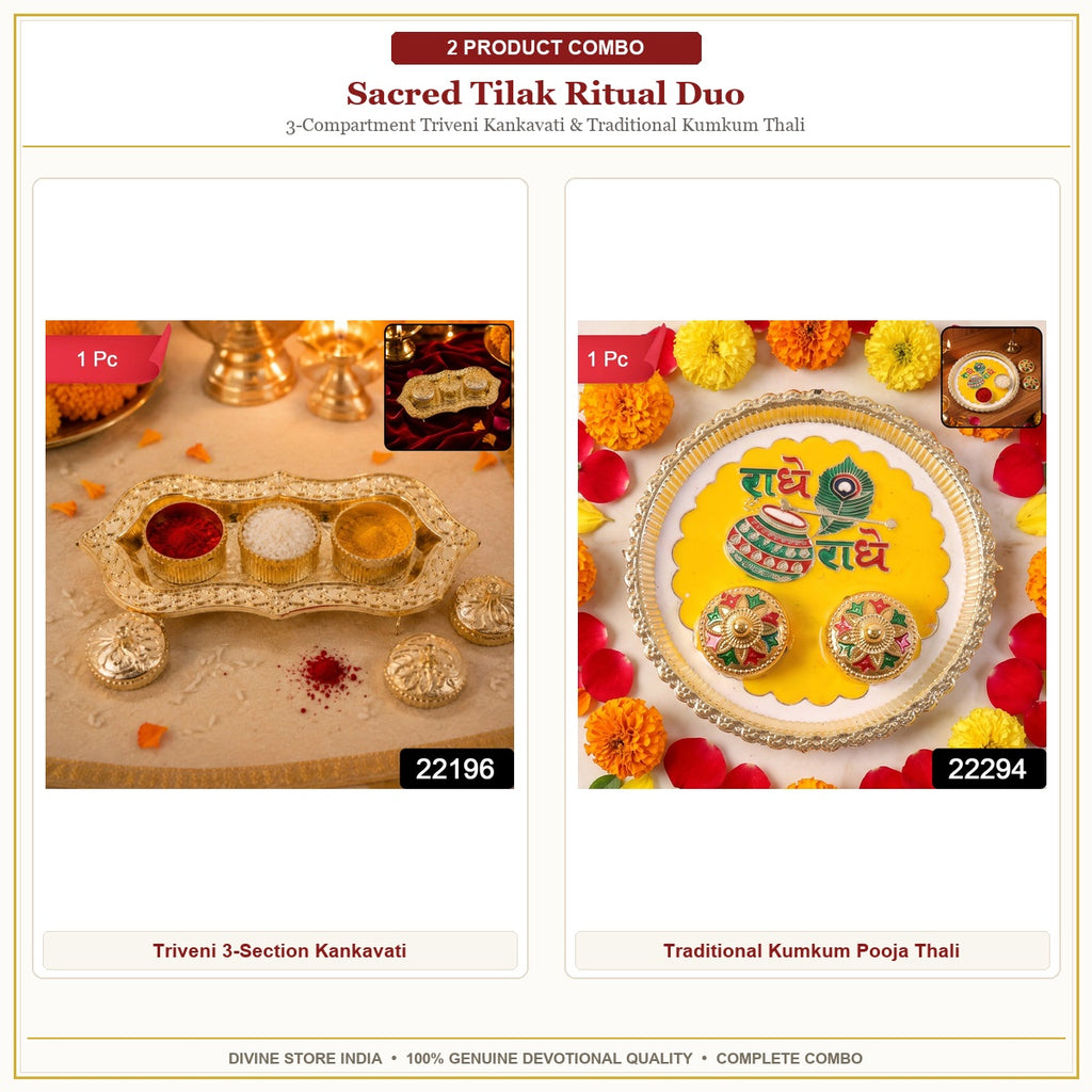 Sacred Tilak Ritual Duo Hero Collage