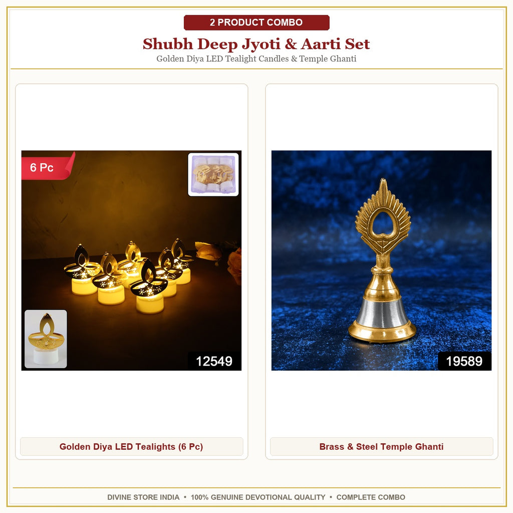 Shubh Deep Jyoti & Aarti Set Hero Collage