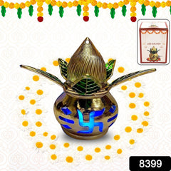Gold Plated LED Kalash Light - View 1