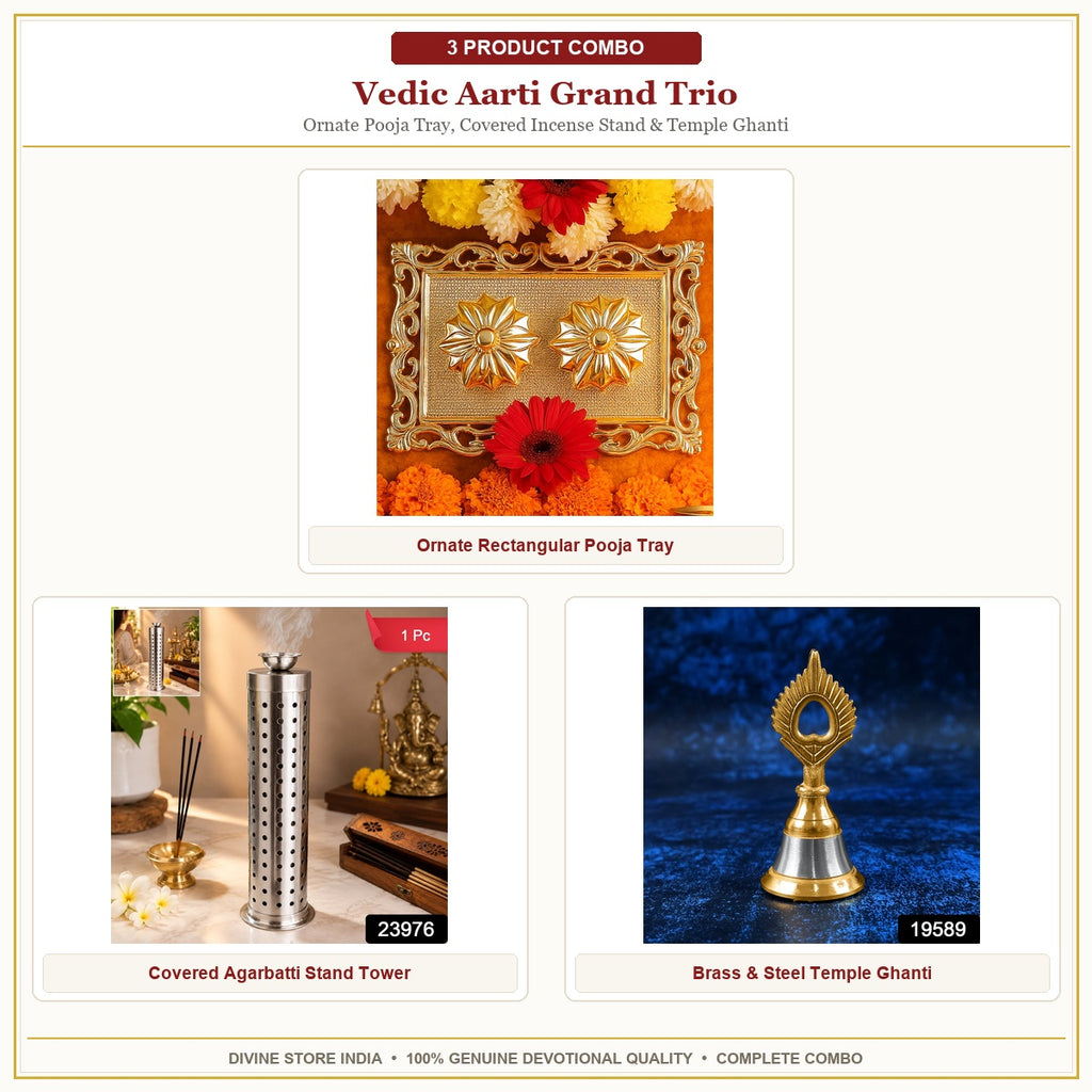 Vedic Aarti Grand Trio Hero Collage