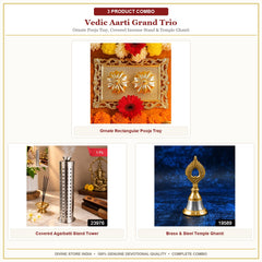 Vedic Aarti Grand Trio Hero Collage