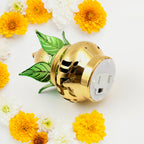Gold Plated Eco Friendly Led Kalash  For Pooja Mandir (1 Pc  Multicolor Led)
